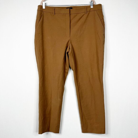 White House Black Market Pants - 2/$30 White House Black Market The Slim Ankle Slack Pants Brown 18 #8955